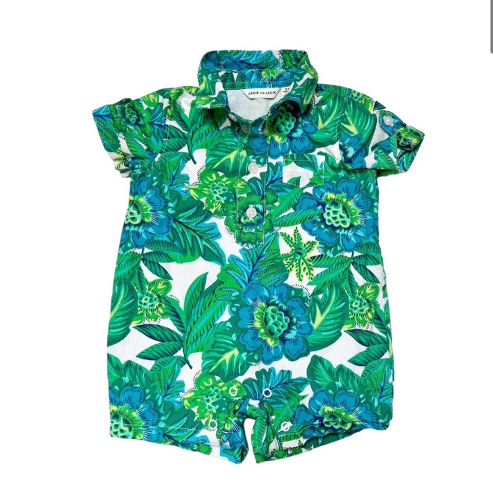 Janie and Jack size 18-24 month jumper romper  for boys